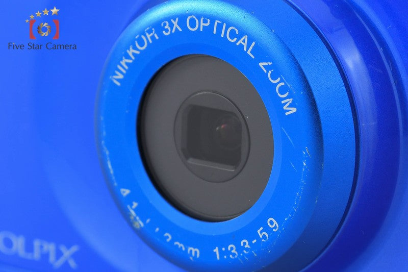 Nikon COOLPIX S33 Blue 13.2 MP Digital Camera