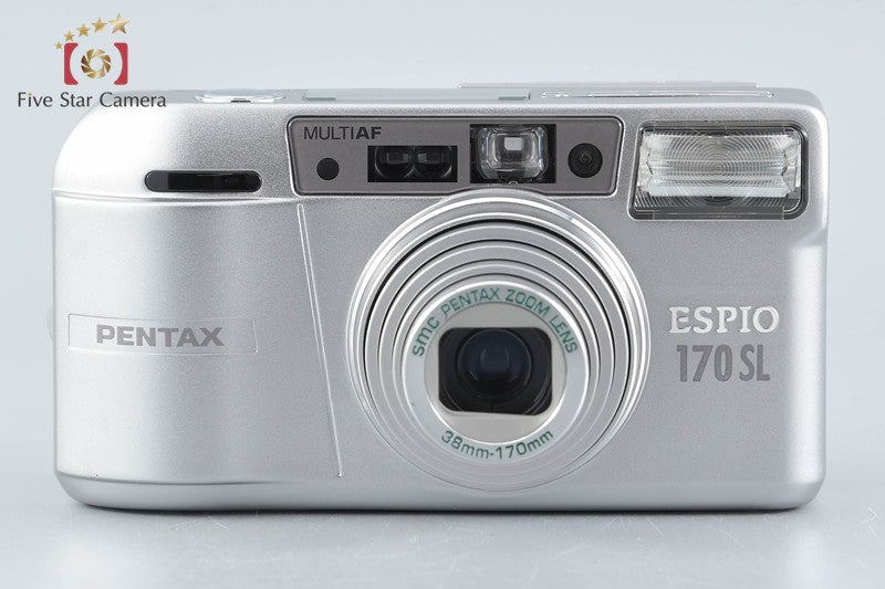 Pentax ESPIO 170SL Silver 35mm Point & Shoot Film Camera