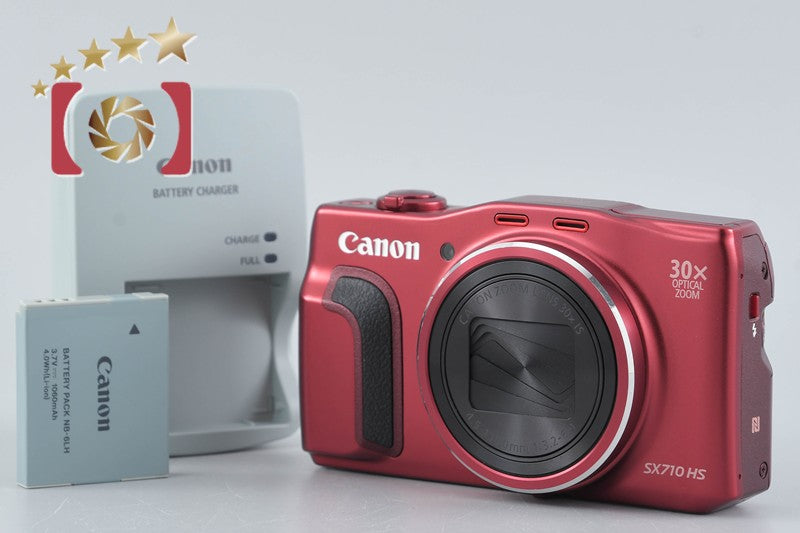 Canon PowerShot SX710 HS Red 20.3 MP Digital Camera