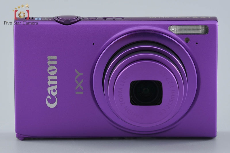Canon IXY 430F Purple 16.1 MP Digital Camera w/ Box