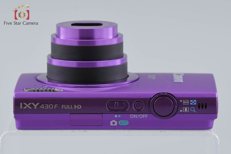 Canon IXY 430F Purple 16.1 MP Digital Camera w/ Box