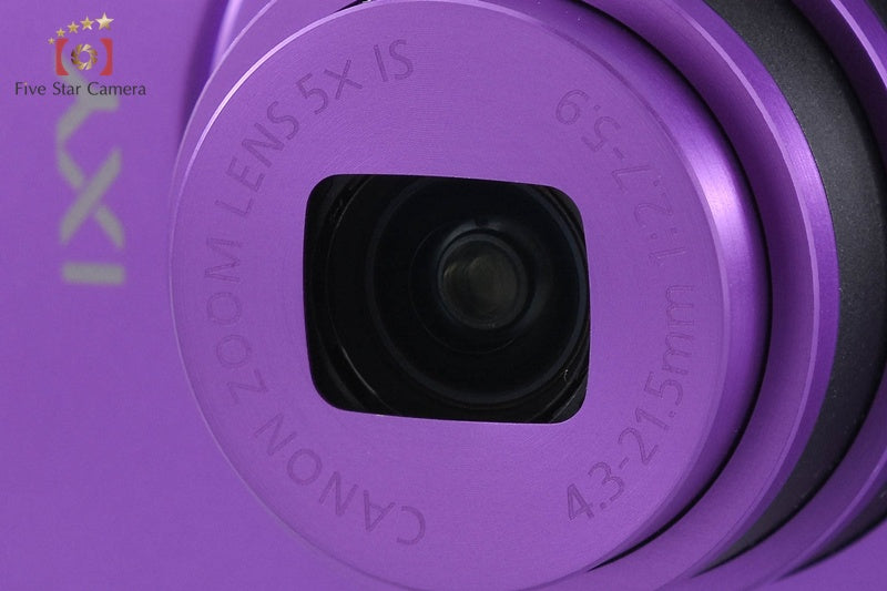 Canon IXY 430F Purple 16.1 MP Digital Camera w/ Box