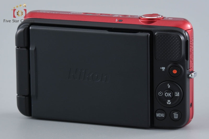 Nikon COOLPIX S6600 Raspberry Red 16.0 MP Digital Camera