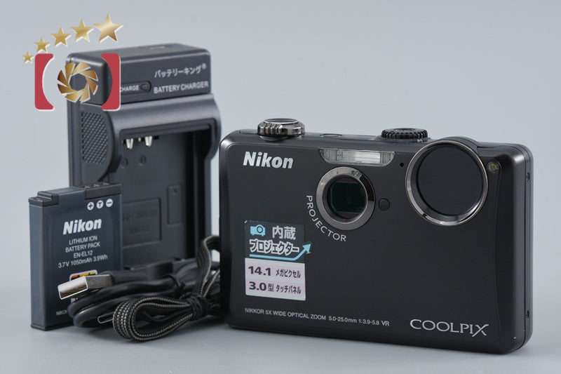 Nikon COOLPIX S1100 pj Black 14.1 MP Digital Camera