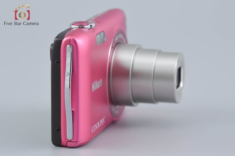 Nikon COOLPIX S3300 Strawberry Pink 16.0 MP Digital Camera