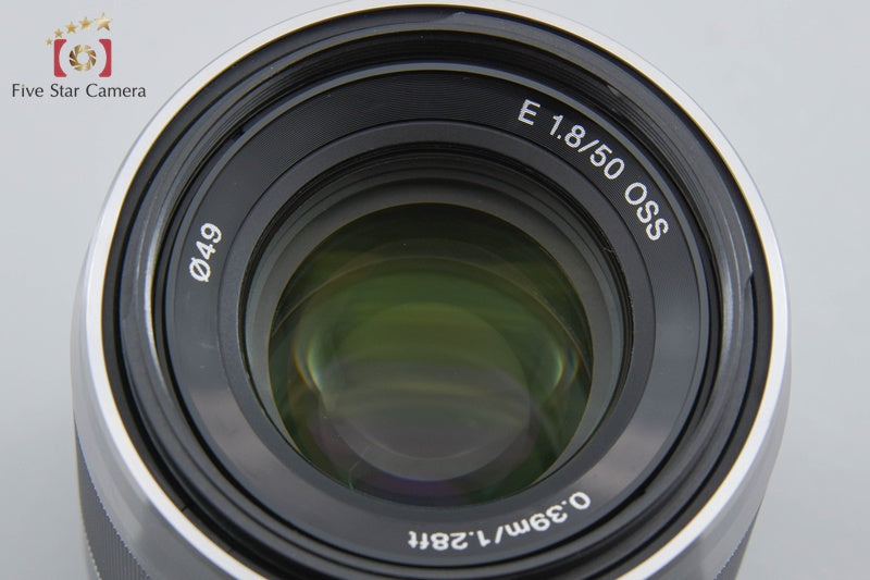 SONY E 50mm f/1.8 OSS SEL50F18 Silver