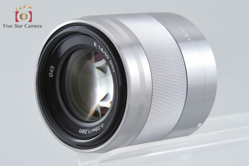 SONY E 50mm f/1.8 OSS SEL50F18 Silver