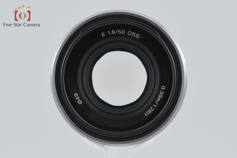 SONY E 50mm f/1.8 OSS SEL50F18 Silver