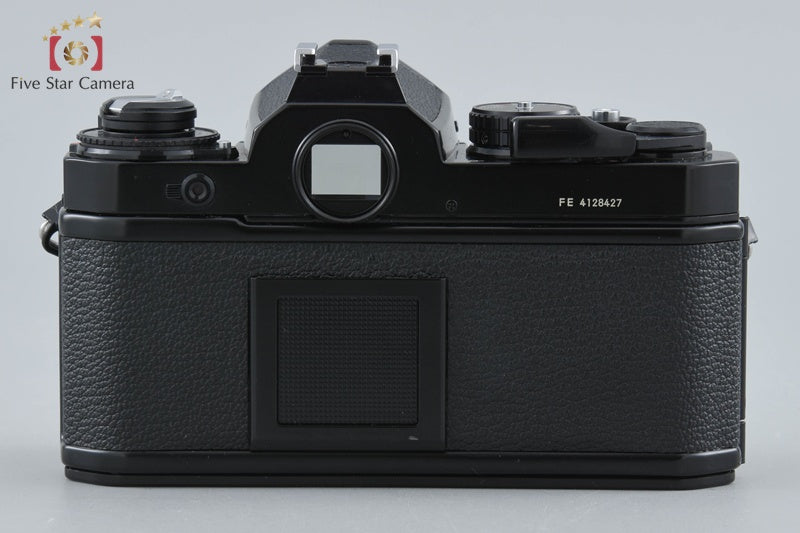 Nikon FE Black 35mm SLR Film Camera Body