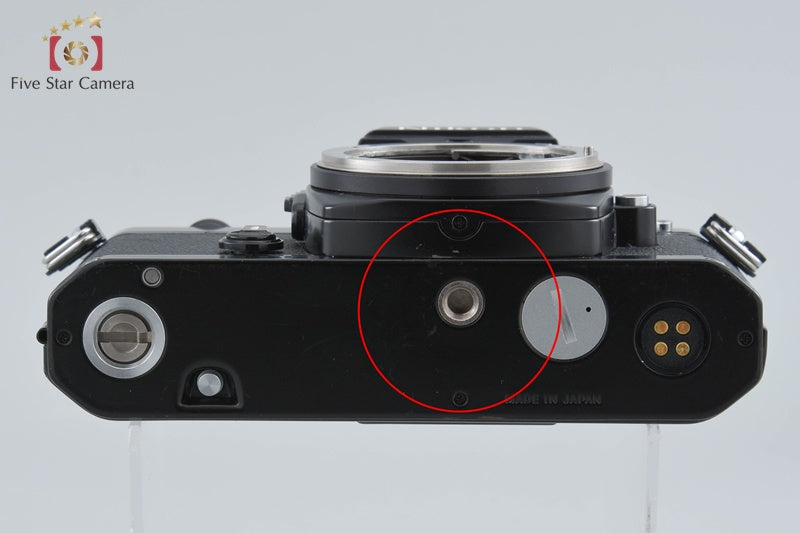 Nikon FE Black 35mm SLR Film Camera Body