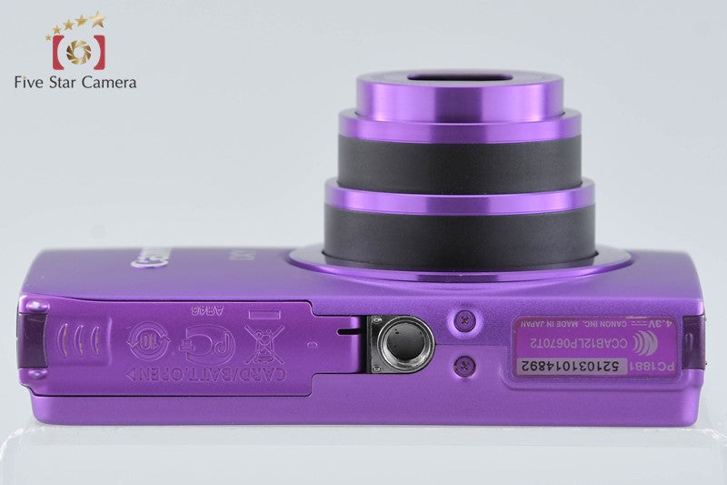 Canon IXY 430F Purple 16.1 MP Digital Camera