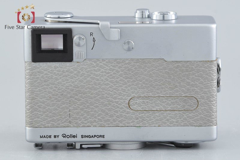 Rollei 35S Silver 10th Anniversary Model 35mm Point & Shoot Film Camera