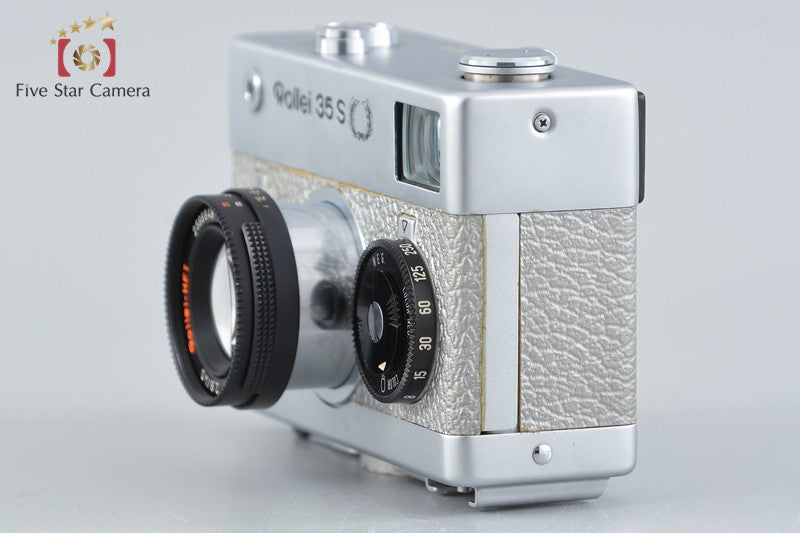 Rollei 35S Silver 10th Anniversary Model 35mm Point & Shoot Film Camera