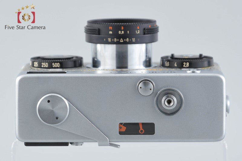 Rollei 35S Silver 10th Anniversary Model 35mm Point & Shoot Film Camera