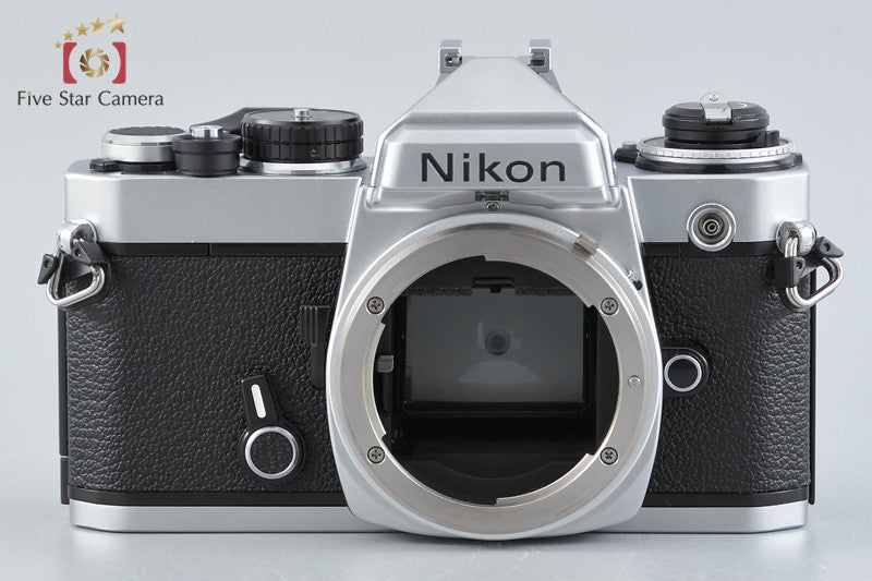 Nikon FE Silver 35mm SLR Film Camera Body