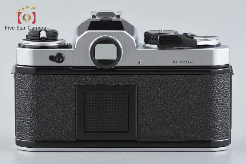 Nikon FE Silver 35mm SLR Film Camera Body