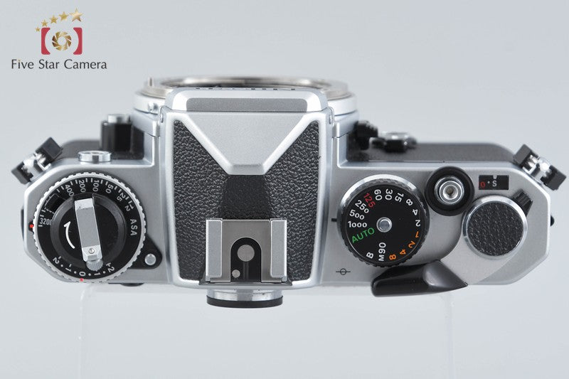Nikon FE Silver 35mm SLR Film Camera Body