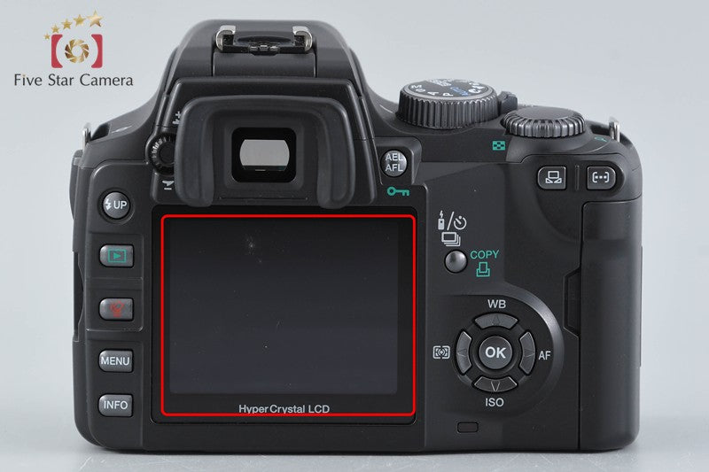 "Shutter count 1,031" Olympus E-500 Black 8.0 MP Digital SLR Camera Body
