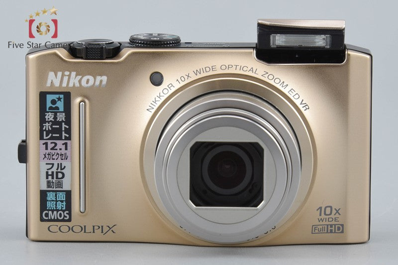 Nikon COOLPIX S8100 Precious Gold 12.1 MP Digital Camera