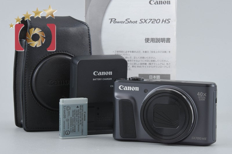 Canon PowerShot SX720 HS Black 20.3 MP Digital Camera