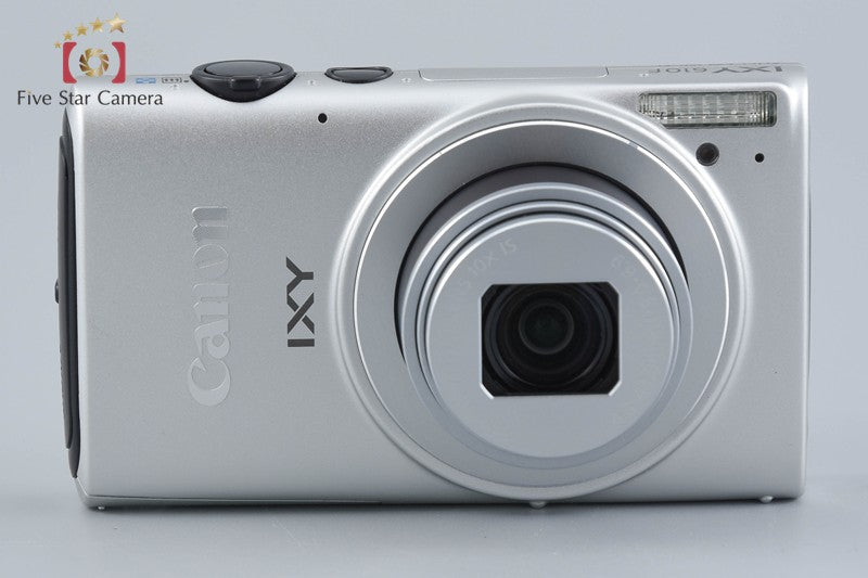 Canon IXY 610F Silver 12.1 MP Digital Camera w/ Box