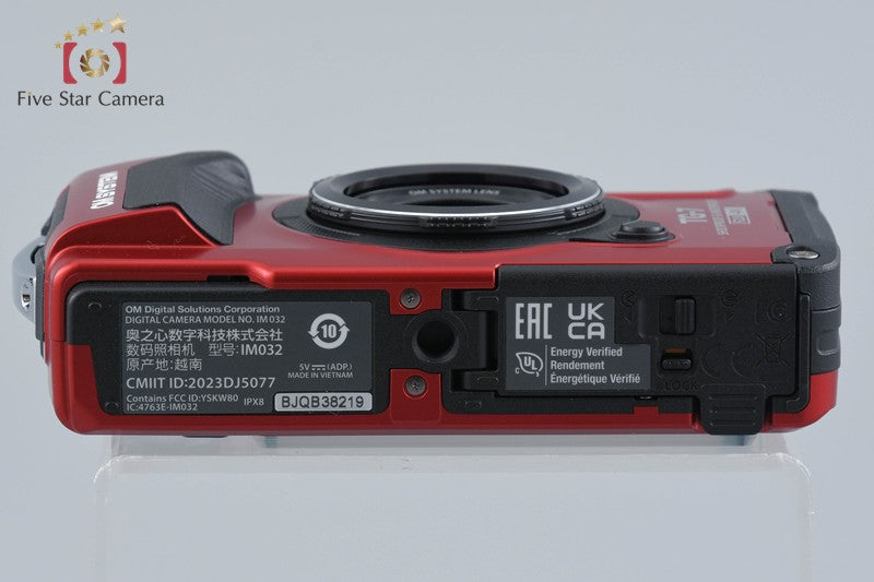 "Count 150" OM SYSTEM Olympus Tough TG-7 Red 12.0 MP Waterproof Digital Camera