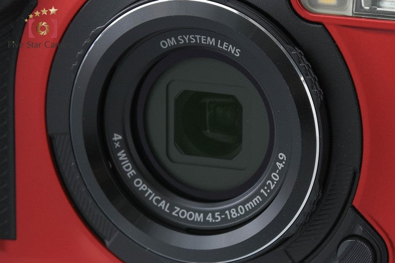 "Count 150" OM SYSTEM Olympus Tough TG-7 Red 12.0 MP Waterproof Digital Camera