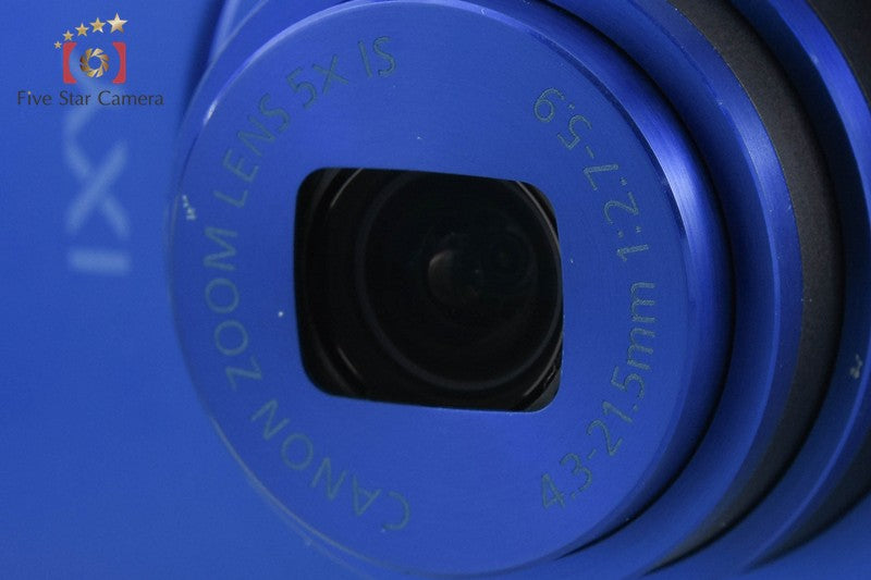 Canon IXY 420F Blue 16.1 MP Digital Camera w/ Box