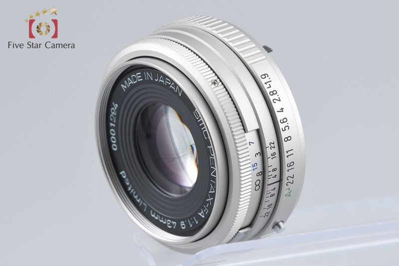 PENTAX SMC FA 43mm f/1.9 Limited Silver