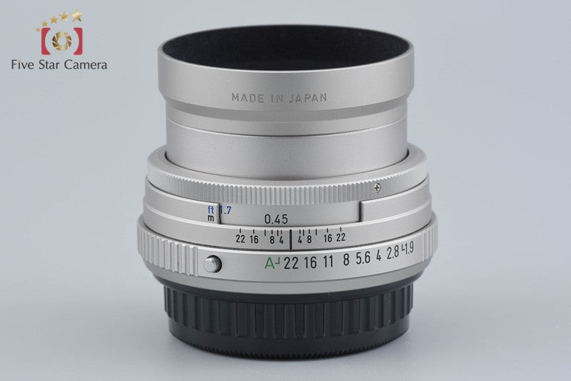 PENTAX SMC FA 43mm f/1.9 Limited Silver
