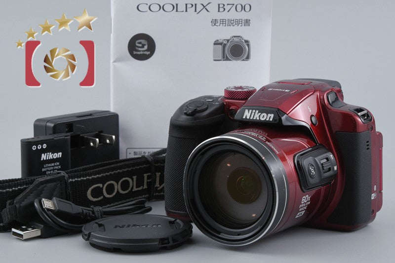 Nikon COOLPIX B700 Red 20.2 MP Digital Camera