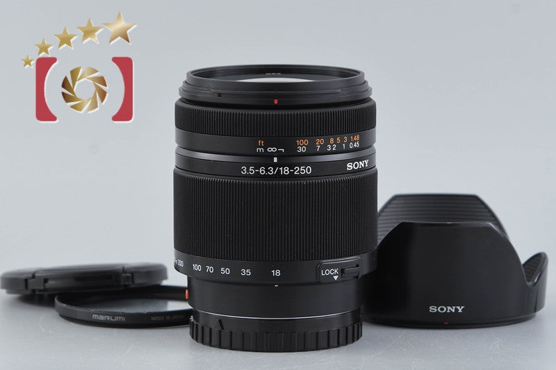 Sony DT 18-250mm f/3.5-6.3 SAL18250 Sony A Mount Lens