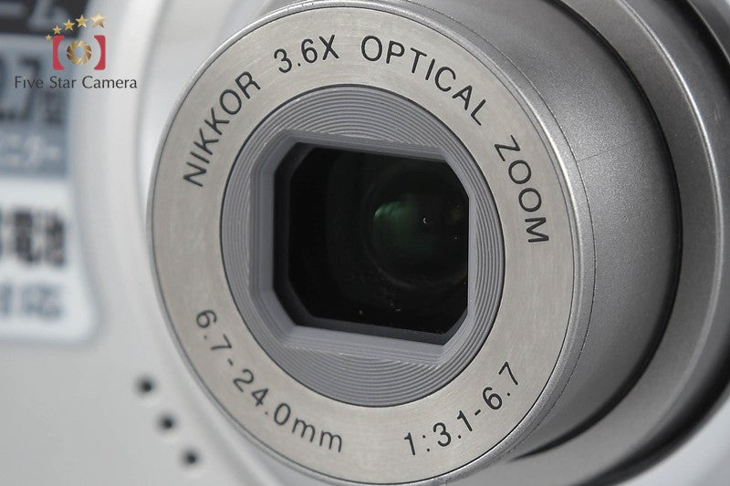 Nikon COOLPIX L19 Silver 8.0 MP Digital Camera