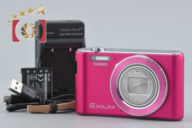 CASIO EXILIM EX-ZS190 Pink 16.1 MP Digital Camera