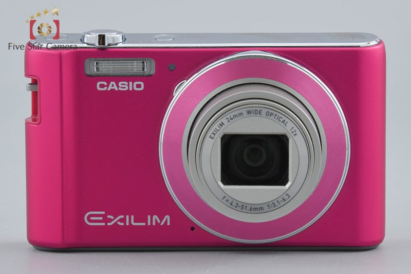CASIO EXILIM EX-ZS190 Pink 16.1 MP Digital Camera