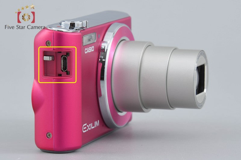 CASIO EXILIM EX-ZS190 Pink 16.1 MP Digital Camera