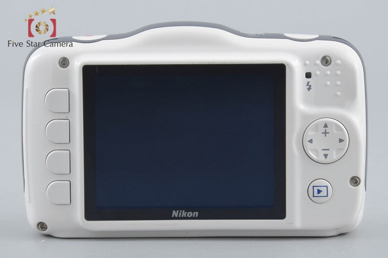 Nikon COOLPIX S32 White 13.2 MP Digital Camera