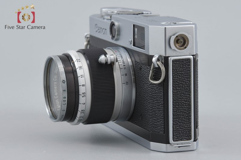 Canon P 35mm Rangefinder Film Camera + 50mm f/1.8