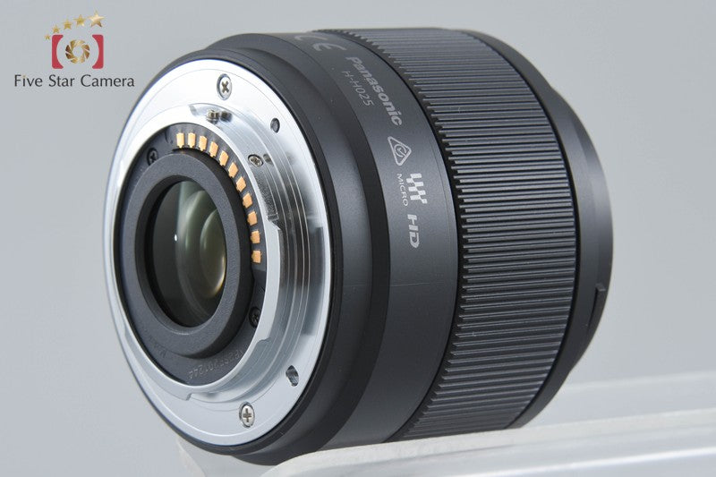 Panasonic LUMIX G 25mm f/1.7 ASPH. H-H025 Black
