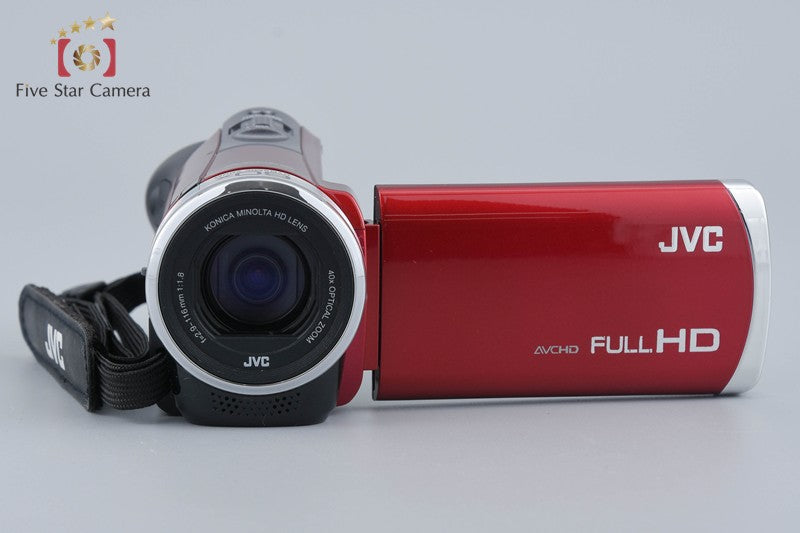 JVC GZ-HM199 Red Digital High Definition Video Camera