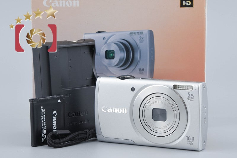 Canon PowerShot A2600 Silver 16.0 MP Digital Camera w/ Box