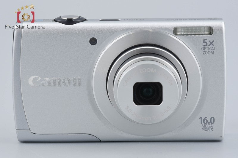 Canon PowerShot A2600 Silver 16.0 MP Digital Camera w/ Box