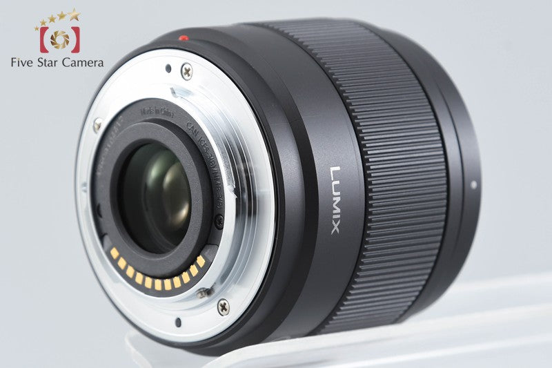 Panasonic LUMIX G 25mm f/1.7 ASPH. H-H025 Black