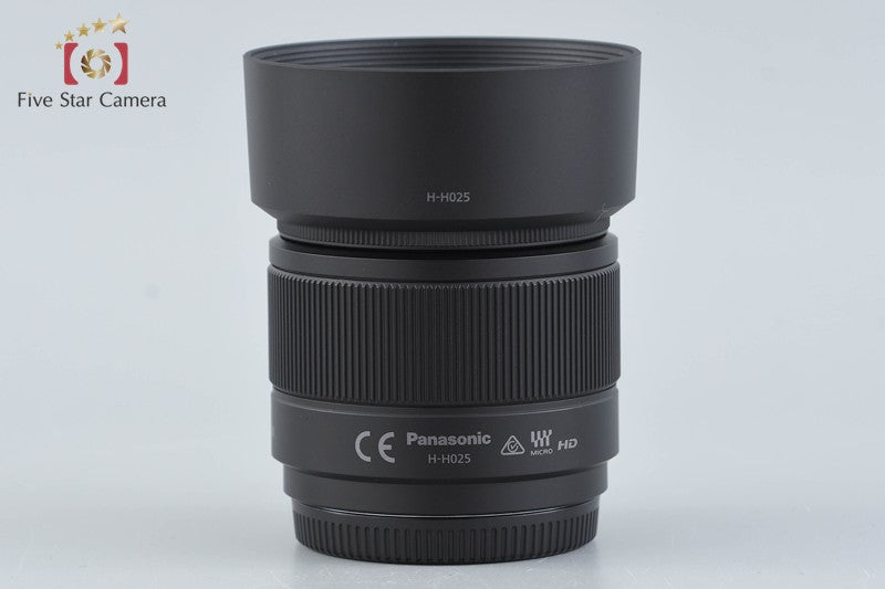 Panasonic LUMIX G 25mm f/1.7 ASPH. H-H025 Black