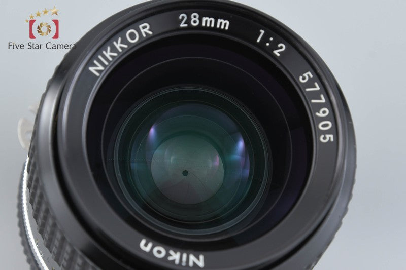 Nikon Ai-S NIKKOR 28mm f/2