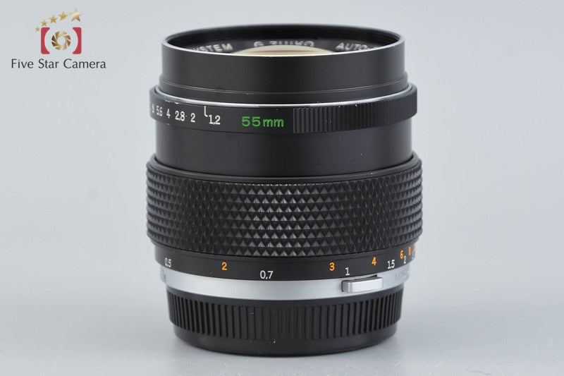 Olympus G.ZUIKO AUTO-S 55mm f/1.2