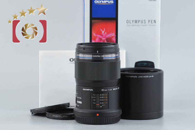Olympus M.ZUIKO DIGITAL ED 60mm f/2.8 Macro w/ Box