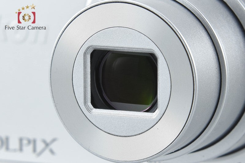 Nikon COOLPIX S3700 Silver 20.1 MP Digital Camera