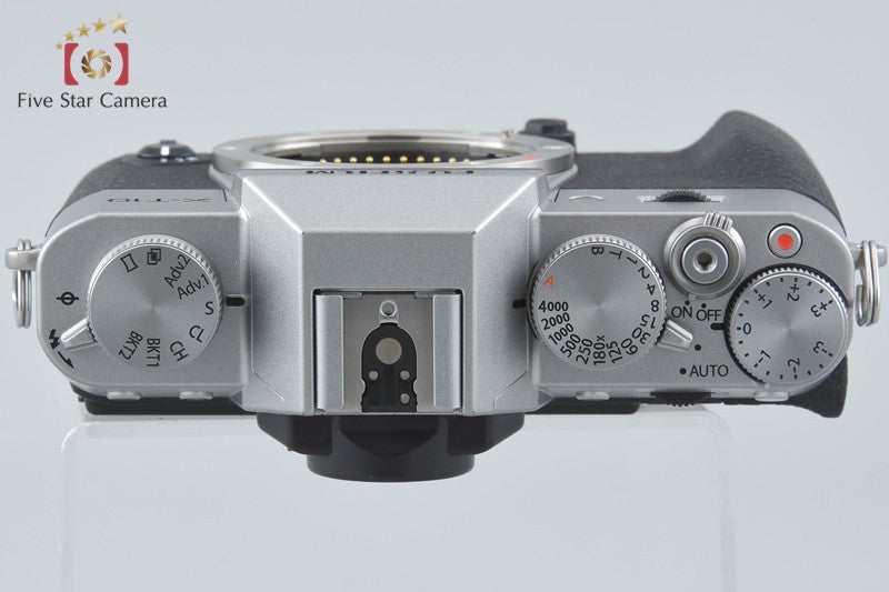 Fujifilm X-T10 Silver 16.3 MP Digital Mirrorless Camera Body