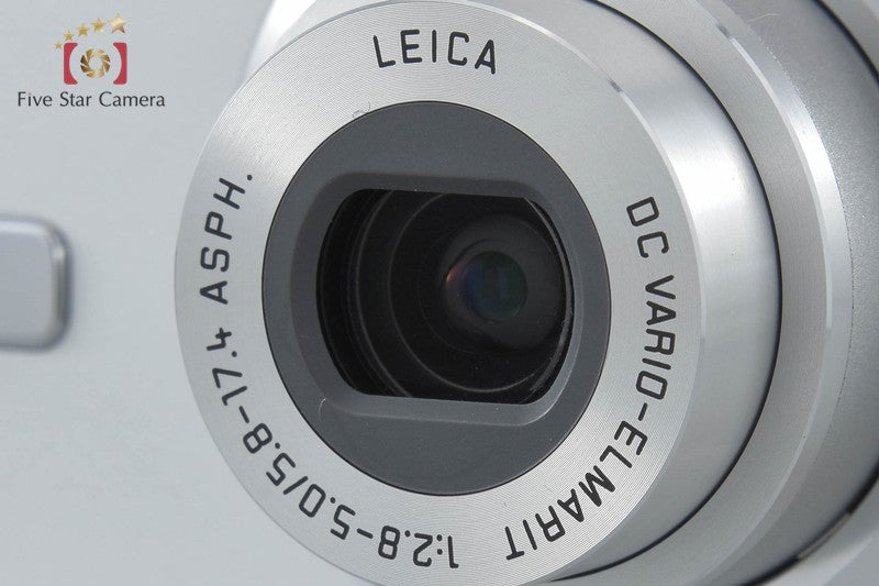 Panasonic LUMIX DMC-FX7 Silky Silver 5.0 MP Digital Camera w/ Box